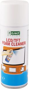 D.RECT Reinigungsschaum 400ml – Schaumreiniger, Display Reiniger, Bildschirmreiniger für Laptop, Tablet, Smartphones, LCD/TFT, LED, OLED – Screen Cleaner, Schaumreinigungsmittel