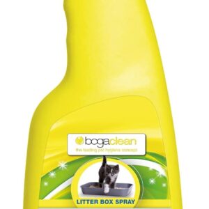Bogaclean Clean & Smell Free Litter Box Spray – Katzenurin Geruchsentferner – Ideal für Katzentoiletten & Zubehör – Mikrobiologischer Geruchsneutralisierer & Enzymreiniger – 500 ml
