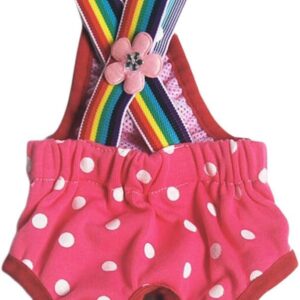 Ylen Punkte Kleiner Hund Hygiene Sanitäre Hosen Saison Hitze Schlüpfer Welpen Physiologische Windel Unterwäsche