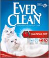 Ever Clean Katzenstreu, mehrere Katzen, duftend für lang anhaltende Frische, unschlagbare Klumpenstärke, 10 l