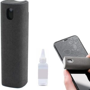 All in One Screen Cleaner, All in One Screen Cleaner Spray Set, Handy Reinigungsset Display, Display Reinigungsset Bildschirmreiniger, 3-in-1 Screen Cleaner Spray, Sprüher Und Wischer-Handyreiniger