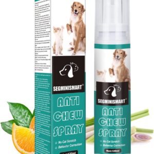SEGMINISMART Anti-Katzen-Spray,Kratz Spray Katzen,Kratzschutz Katze,Kratzfestes Spray für Kratz & Knabberschutz Geeignet für Pflanzen,Möbel,Böden