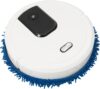 Nass-und Trocken Wischroboter, 1200mAh USB-Ladung Wischroboter mit Wasser-Nachfüllflasche, einer Sprühfunktion Ausgestattet, 360° Rundum-Wischmaschine für Staub, Flecken, Tierhaare,Teppich, Hartboden