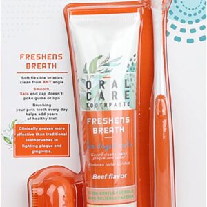 Hunde Zahnpflege Set, Hundezahnpasta Gegen Zahnstein Set,mit Zahncreme für Hunde und Hunde Zahnpflege Fingerling und Hundezahnbürste,Hundezahnpasta Gegen Mundgeruch