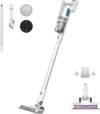Eureka BR5 Slim Akku Staubsauger Kabellos Leicht, 2-in-1 Stabstaubsauger mit Bürstenloser Motor, 250W Starke Saugkraft, Leise Staubsauger Kabelloser für Hartböden und Teppiche