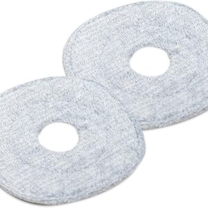 Livington Clean Water Spin Mop Mikrofaserpads 2 Stück – Wischmop Ersatzpads für den Bodenwischer Livington Clean Water Spin Mop – für alle Böden – Ersatzmoppkopf – Zubehör