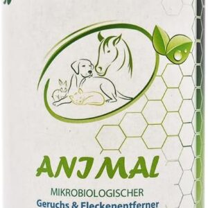 Happyzym Enzymreiniger Geruchsentferner und Fleckenentferner gegen Katzenurin, Hundeurin und Tiergerüche für Haushalt, Gewerbe – 1 Liter Konzentrat