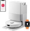 roborock Qrevo Edge S5A Saugroboter mit Wischfunktion,Dual Anti-Tangle-System,17.000Pa,FlexiArm Design™ Kantenreinigung,Hebarem Wischmopp,75℃ Heißwasser-Moppwäsche (Weiß)