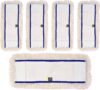 Profi Wischbezug aus Baumwolle | 50cm Breite | 5er-Pack | für alle Bodenarten und Bodenwischer | Ersatzbezug zur Schmutzaufnahme mittels Wischmopp
