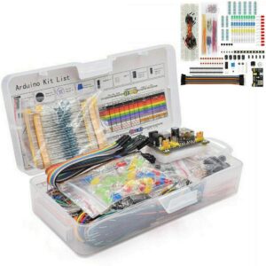 ZHITING 1set Starter-Kit für Elektronische Komponenten Breadboard LED Summer Widerstandstransistor