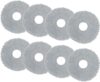 8 Stück Ersatz Wischtücher für Roborock Q Revo/Qrevo MaxV/Qrevo Master/Qrevo Slim/Qrevo Pro/Qrevo S/Qrevo Curve Roboter Staubsauger, Mikrofaser Wischmop kompatibel mit Roborock Q Revo Wischpads