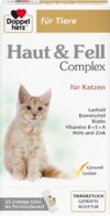 Doppelherz Haut und Fell Complex für Katzen – Mit wichtigen Omega-3 und Omega-6 Fettsäuren- 25 Licks
