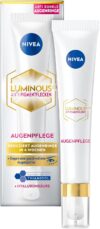 NIVEA LUMINOUS630 Anti-Pigmentflecken Augenpflege, Anti-Age Augencreme gegen Augenringe, feuchtigkeitsspendende Augencreme mit Thiamidol, Hyaluron & Koffein (15 ml)