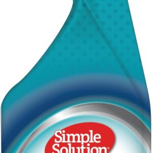 Simple Solution Pet Stain and Odour Remover | Enzymatischer Reiniger mit Pro-Bakterien Reinigungskraft |Spring Breeze 750ml