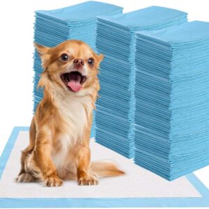 DREAMADE 200 Stück Trainingsunterlagen für Haustier, Puppy Training Pads, Hundepads, Welpenunterlage, hundeklo für zuhause(60x60cm)