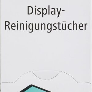 ZEISS Display-Reinigungstücher alkoholfrei 120 Stück zur sicheren & effektiven Reinigung optischer Flächen – jedes Tuch einzeln verpackt – ideal für unterwegs oder auf Reisen