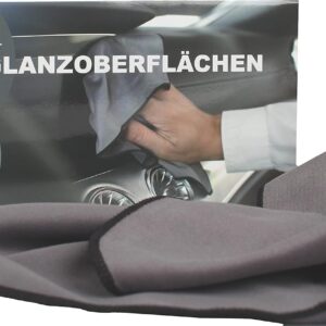 BELLANET Microfaser Hochglanztuch 30 x 30 cm für sehr empfindliche Oberflächen