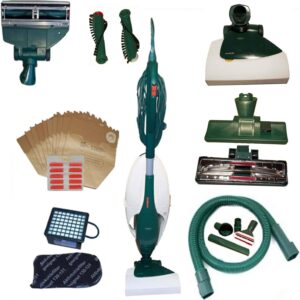 Vorwerk JaTop Staubsauger Kobold 131 schaltbare elektrische Bürste, garantiert Beste Leistung beim Staubsaugen, passendes Zubehör, 2 Jahre Garantie (Renoviert)
