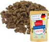 MERVELA® Premium Rind Kauwürfel für Hunde, 500g – Ideal als Trainingsleckerli | 100% Natürliches Rindfleisch | Hypoallergen für Sensible Hunde | Made in Germany