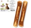 Olivenholz für Hunde Mittel 2 Stück Kauholz Mittlere Holzknochen als Hundespielzeug Kauspielzeug Hund