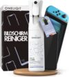 ONELIQIT® Bildschirmreiniger Spray 300ml stark gegen Fett & Staub, Display Reiniger mit feinem Sprühbild ideal für große Displays wie TV, OLED, Auto, Notebooks