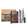 All-in-One Augen Makeup Set, Komplettes Make-up-Set mit 40 Farben Lidschatten Palette Mascara Brauenstift Eyeliner Make-up Pinsel, Alles in Einem Kosmetik für Mädchen Frauen Augen Schmink