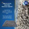 Royal Dry saugfähige Anti-Flecken-Matte für Hunde – Saugt Schmutz auf wie EIN Schwamm – 91 x 152 cm – Mikrofaser Chenille – L