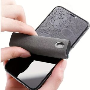 Addein Bildschirmreiniger Tool, 3 in 1 Screen Cleaner, Display Reiniger, Bildschirm Reinigungsspray mit Mikrofaserstoff, Display Cleaner für Telefone Laptop Tablet Monitore Autobildschirme
