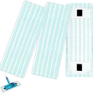 Bodenwischer Ersatzbezug, Wischmopp Bezug Kompatibel Mit Leifheit Clean Twist M Ergo Micro Wischbezüge Ersatz Mikrofaser Ersatzbezug für alle Böden 3 Stück
