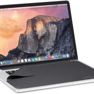 LetsSwipeThat 3X Mikrofasertücher – 15,6 Zoll Mikrofaser Display Schutztuch. Microfasertuch zum Bildschirm Schutz vor Schmutz auf der Laptop Tastatur. Microfaser Reinigungstücher.