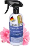 Coverax BIO Geruchsentferner mit angenehmem Duft I Enzymreiniger & Geruchsneutralisierer I Katzenurin, Hundeurin, strenge Gerüche entfernen auf Couch, Auto, Teppich I Geruchsneutralisierer Spray 500ml