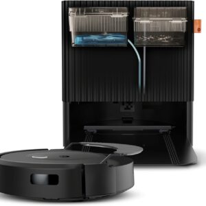 iRobot Roomba Combo 10 Max – Saugroboter 2-in-1 mit Station – Selbstentleerung/Befüllen und Reinigung des Wischtuchs – Kartographie & speichert die Umgebung – erkennt & vermeidet Objekte