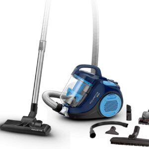 Rowenta RO2981 RO2981EA Staubsauger, Stahl, 1.2 liters, Blau