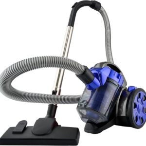 Clatronic® Staubsauger Beutellos | Testsieger Preis/Leistung bei Haus & Garten-Test | Beutelloser Staubsauger 700W | Bodenstaubsauger | Staubsauger inkl. Bürsten-/Fugendüse | BS 1308 blau
