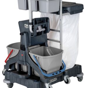 Numatic ProCar 4G Plus Reinigungswagen, Schwarz, Structofoam, 4 Räder, 1035 mm Tiefe