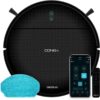 Cecotec Roboter-Staubsauger Conga 999 Origin Genesis. Technologie Random, 1000 Pa, 2 Seitenbürsten, Autonomie 120 Minuten, 6 Programme, Steuerung mit APP und Fernbedienung