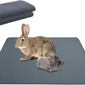 Snagle Paw Wiederverwendbare Haustier-Urinunterlage, 2er Pack 60 x 90cm Hundetrainingspad, Waschbar Welpenunterlage Schnell Absorbierend,Waschbare Wiederverwendbare Pflegeunterlage