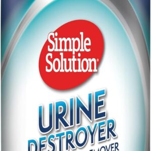Simple Solution Urinzerstörer Enzymatischer Reiniger Haustier-Flecken- und Geruchsentferner mit Pro-Bakterien-Reinigungskraft