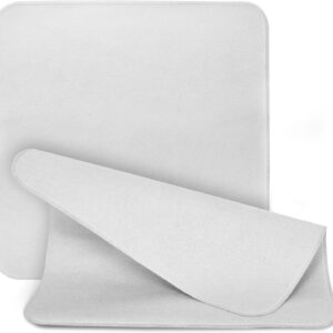 2er Pack Poliertücher aus Mikrofaser,Display Reinigungstücher zur Display Reinigung von Kameras, Monitoren, Tablets und Smartphones,Reinigungstücher Kompatibel mit Apple Display -(16 x 16 cm)