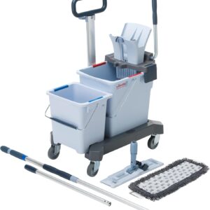 Vileda Professional UltraSpeed Pro Doppeleimer Ready to Go Kit, 60 x 38 cm