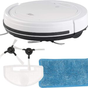 Sichler Haushaltsgeräte Saugroboter: Staubsauger-Roboter mit Bürst- und Wisch-Funktion, Filter, 1.500 mAh (Staubsaugroboter, Staubroboter, Wischfunktion)
