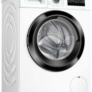 BOSCH WAN28K43 Waschmaschine Serie 4, Frontlader mit 8kg Fassungsvermögen, 1400 UpM, EcoSilence Drive, Hygiene Plus, Speed Perfect, Weiß, 60cm