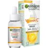 Garnier SkinActive Serum gegen dunkle Flecken, Gesichtsserum mit Vitamin C für jede Haut, Anti-Dark Spot Serum, 1 x 30 ml