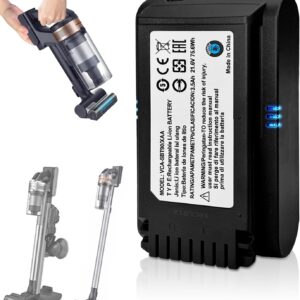 3.5Ah 21.6V Akku für Samsung Jet 60 65, Jet 70 75 75+, Jet 90 90+ Series Samsung kabellosen Staubsauger, Ersatz für Akku-Modell VCA-SBTA60 VCA-SBT90 VCA-SBT90EB.