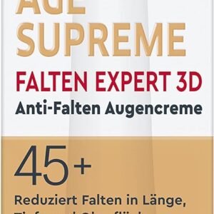 Diadermine Age Supreme Falten Expert 3D Anti-Age Augencreme, 15 ml (Verpackungen Kann Variieren) (Packung mit 2)