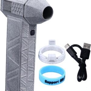 Druckluft Duster, 130000 U/min tragbarer Turbo -Jet -Lüfter Mini Elektrel Luftgebläse wiederaufladbare Duster Quick Jet Dry MINI BEBLUR für Outdoor -Reinigungswagen Computer