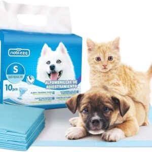 Nobleza -100 x Ultra saugfähige Hunde Trainingsunterlagen Welpenunterlage Welpen Toilettenmatte, 60 * 40cm, Packung mit 100 Stück