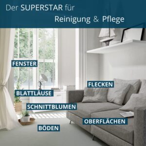 Hans Raab Konzentrierte Vollpflege 500 ml I Universalreiniger für Haushalt, Garten und Auto I Sparsam, vielseitig, umwelt- & hautfreundlich I Rohstoffe gut biologisch abbaubar
