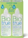 Bausch + Lomb Biotrue All-in-One Lösung – Kontaktlinsenreiniger und Aufbewahrungslösung für weiche Kontaktlinsen 2er Pack, 2 x 300 ml