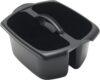 Addis Home Garden Reinigung Utility Kunststoff Caddy schwarz mit Griff